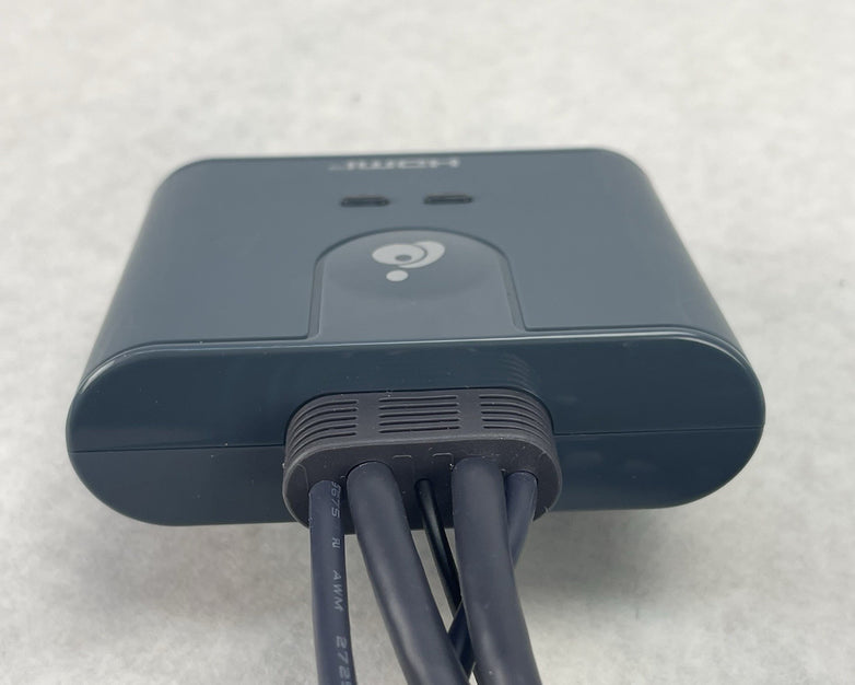 IOGEAR 2-Port HDMI KVM Switch USB Cables 1080p GCS32HU Power Tested