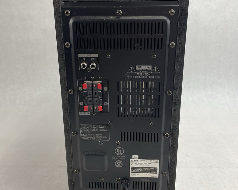 Sony SA-W305 Powered Subwoofer