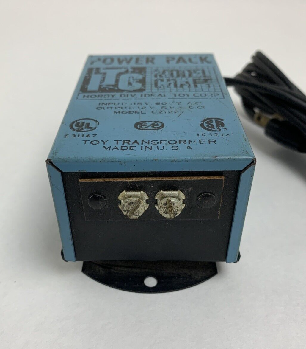 Tyco Speedways Red and Blue Speed Controller W/ ITC Model Craft Power Pack