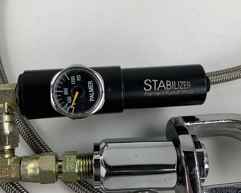 Palmer Pursuit Shop Stabilizer Reg Custom Paintball Set 1200 PSI Dial