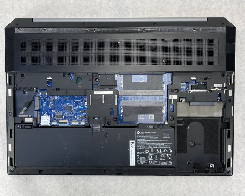 HP ZBook 15 G5 Intel Core i7-8750H 2.20 GHz 16 GB RAM 15.6" No HDD No OS