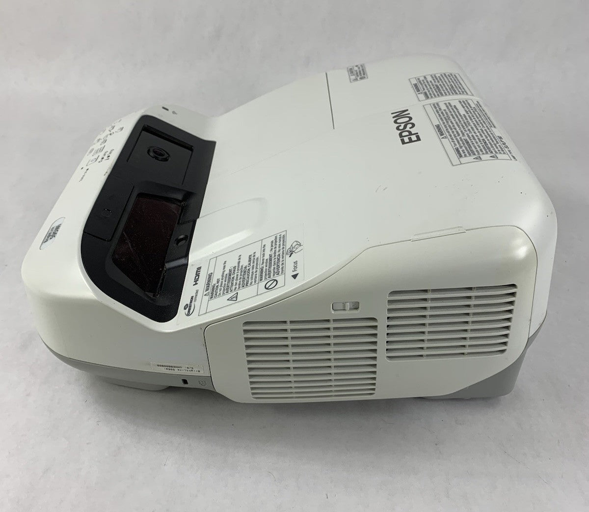 Epson BrightLink 595Wi H599A LCD Lamp Projector 2791 Lamp Hours - No Remote4