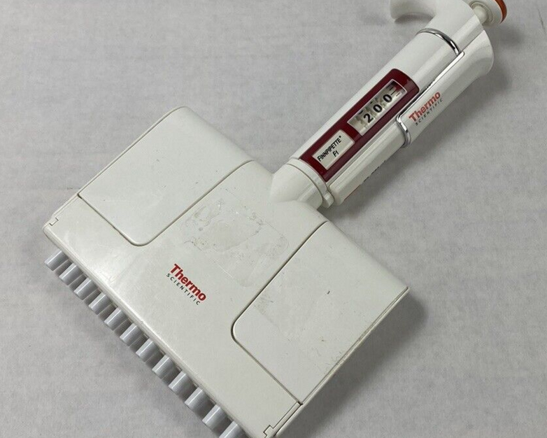 Thermo Finnpipette F1 30-300uL 12 Channel Multichannel Pipette