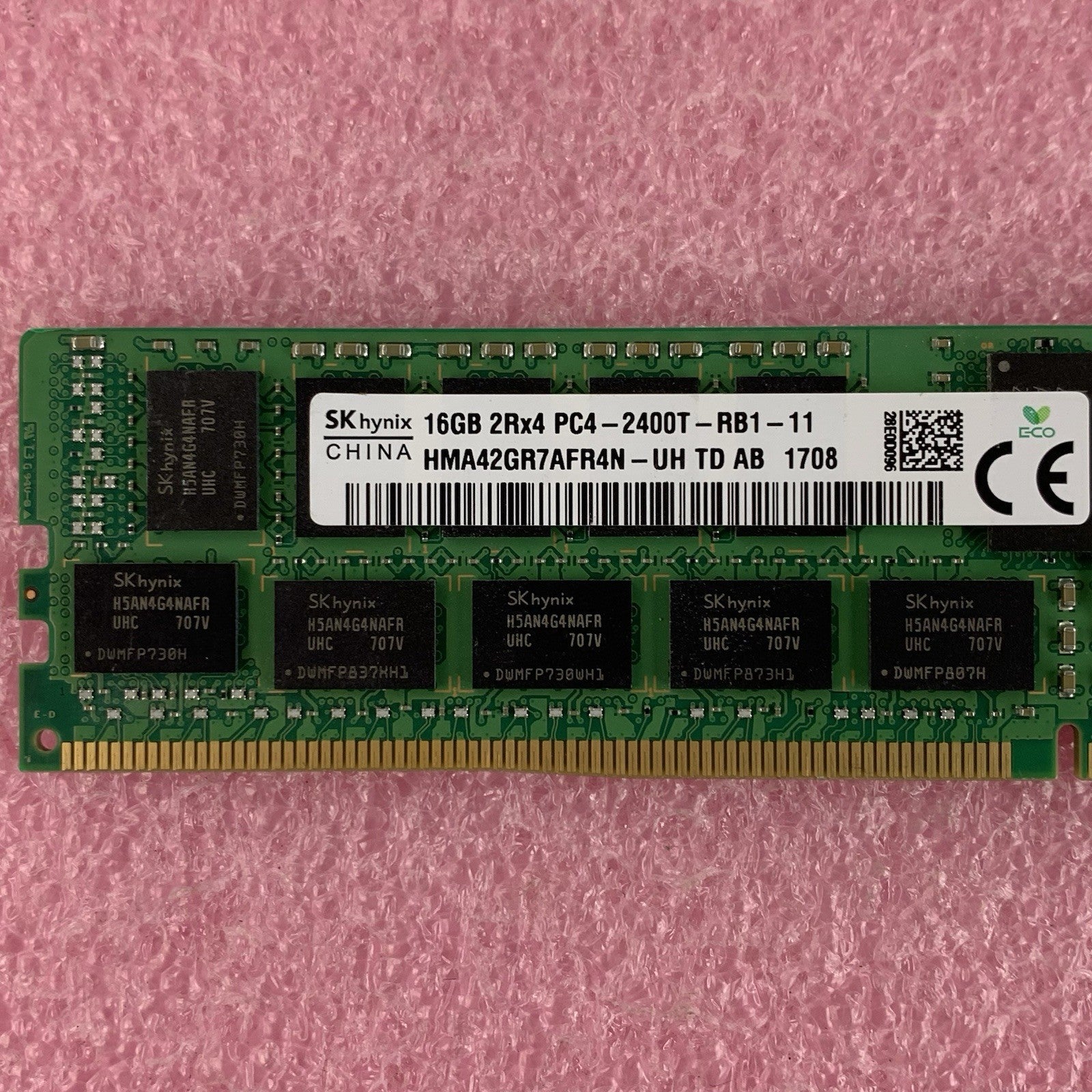 SK hynix HMA42GR7AFR4N-UH TD 16 GB 2Rx4 PC4-2400T Server  Memory RAM2