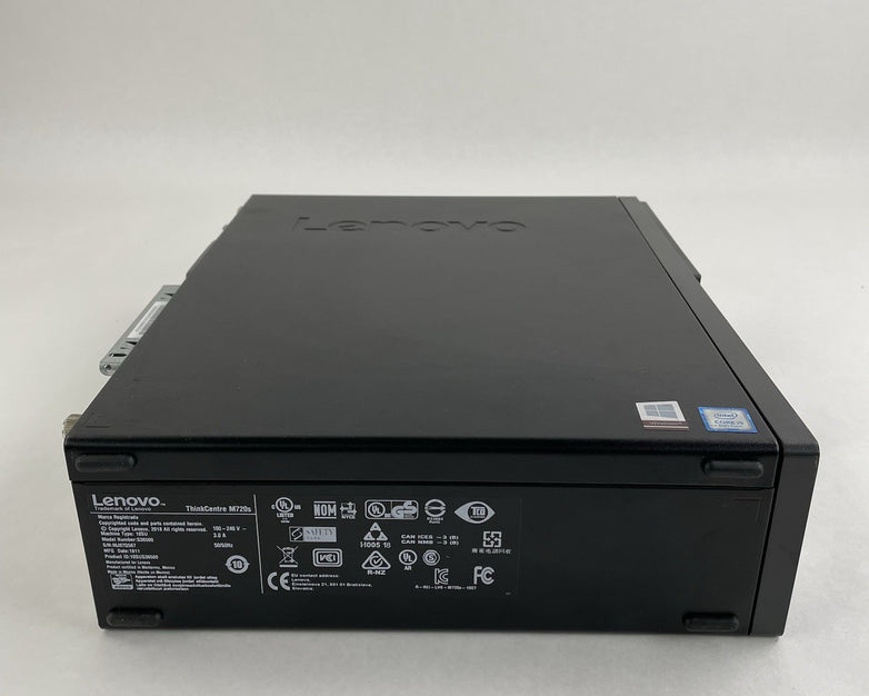 Lenovo ThinkCentre M720s SFF i5-8500 3.00 GHz 8 GB RAM No HDD/OS