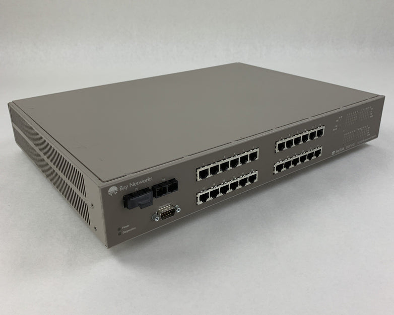 Bay Networks Baystack 350F-HD AL2012A08 24 Ports 10/100 Autosense Switch Tested