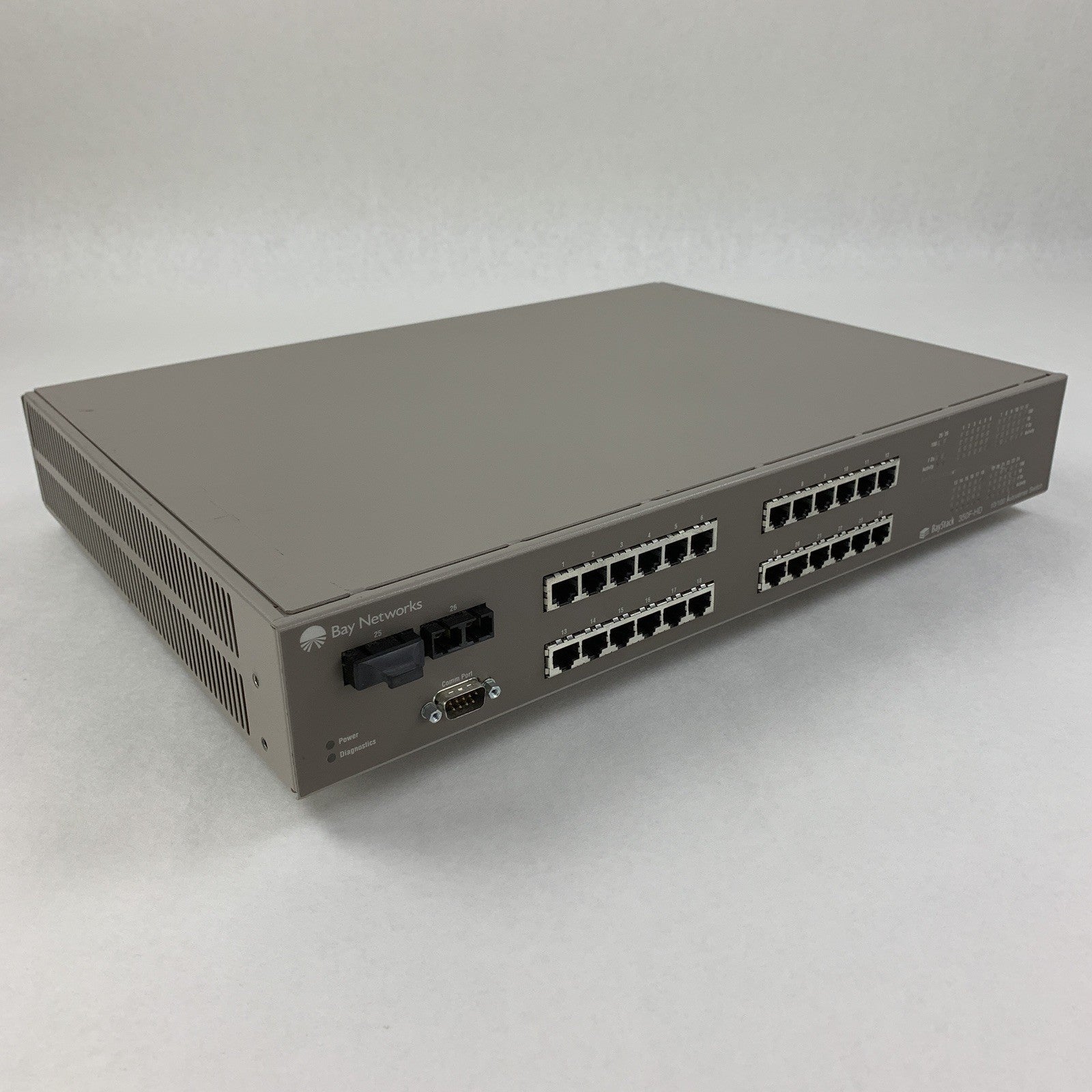 Bay Networks Baystack 350F-HD AL2012A08 24 Ports 10/100 Autosense Switch Tested