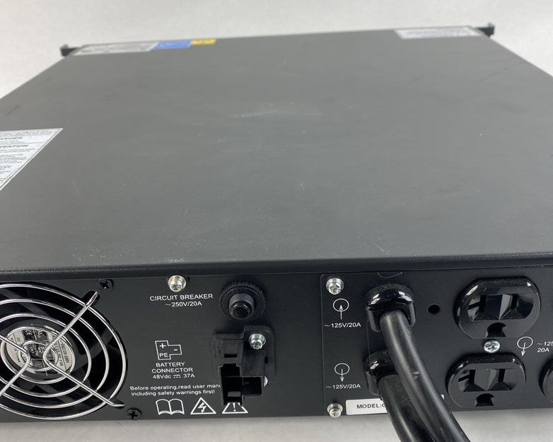 Libert Vertiv GXT4-2000RT120 UPS 120V AC Tested - No Batteries