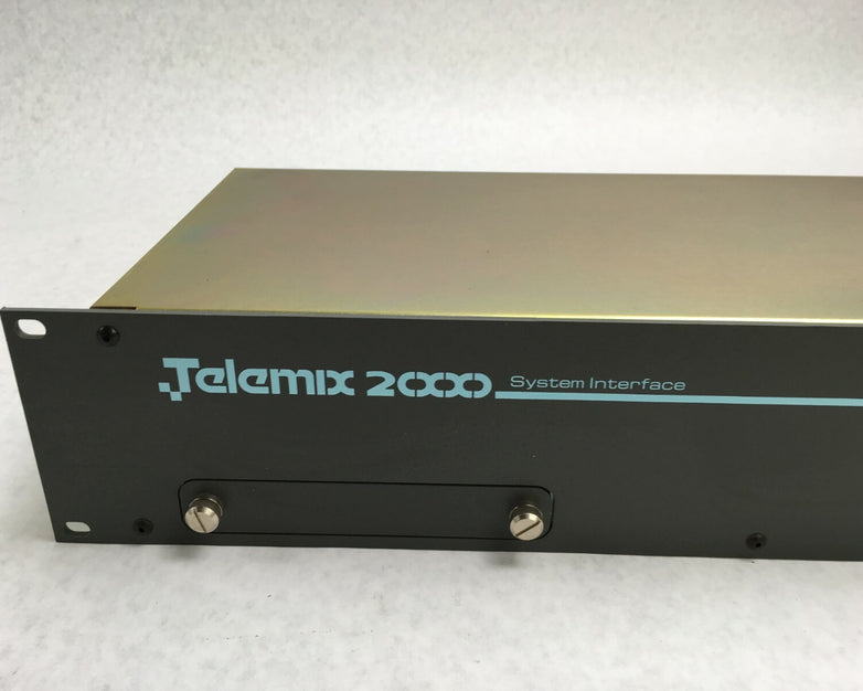Telemix 2000 System Interface Gentner Call Director
