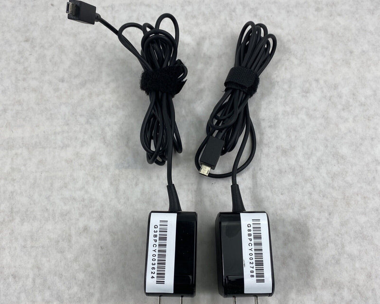 Lot of 2 Asus ADP-24EW B 24W 12V 2A Square Rectangle Connector AC Adapter OEM