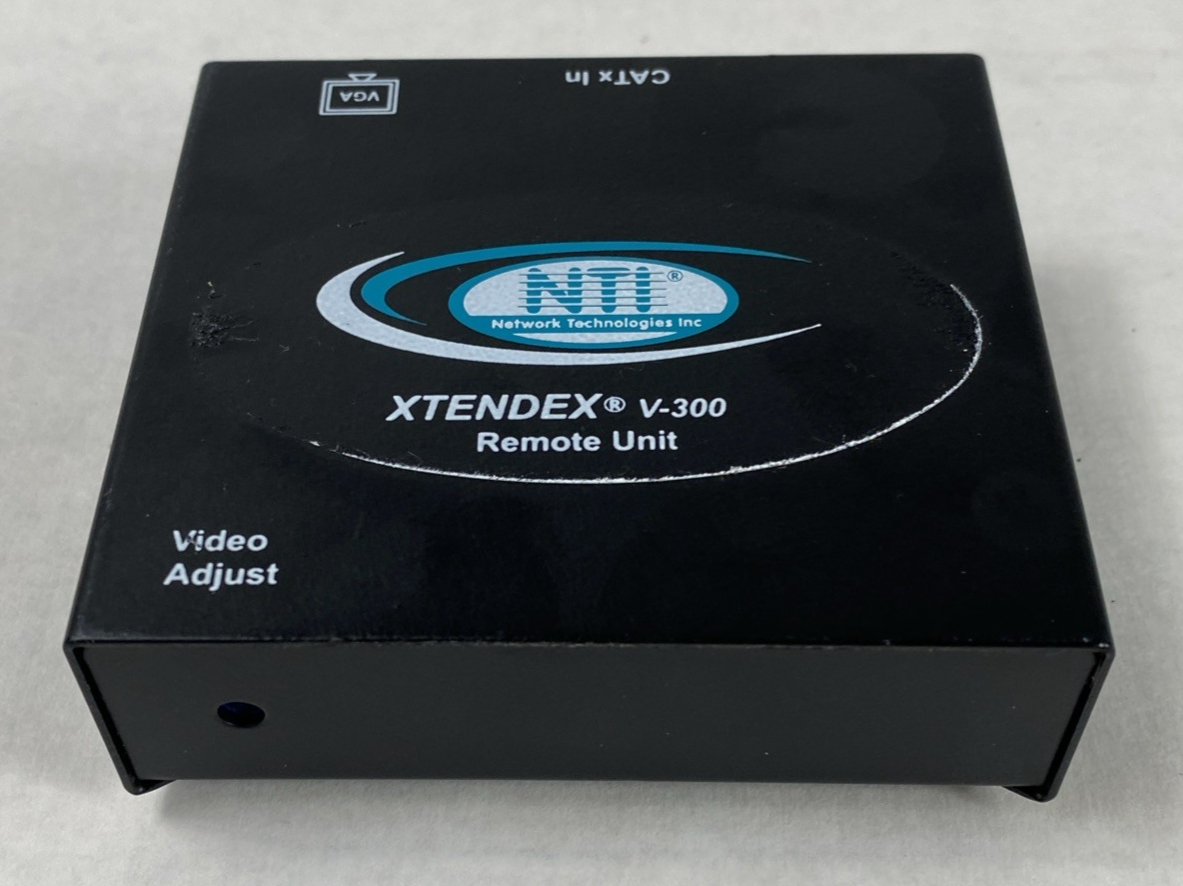 NTI Xtendex V-300 VGA Video Extender Remote Unit No Power Supply