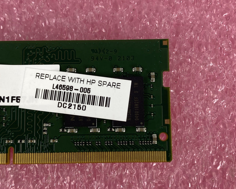 Nanya NT8GA64D88CX3S-JR PC4-3200AA-SA2-11 8GB 1Rx8 Memory Ram