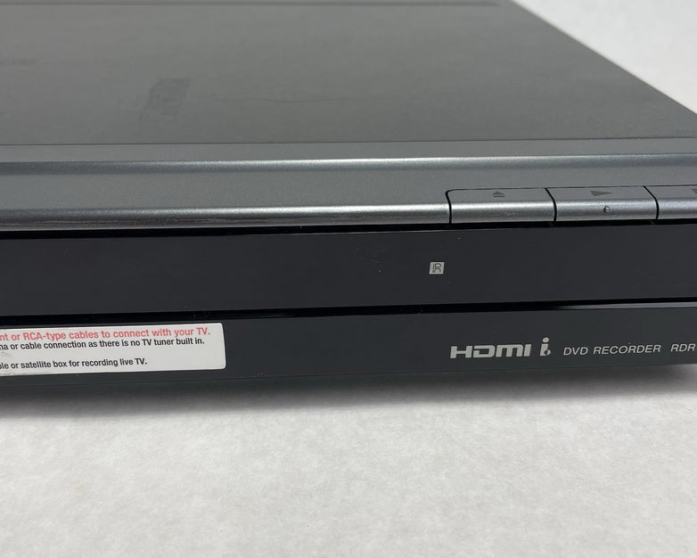 Sony RDR-GX257 DVD Recorder & HDMI Port Player