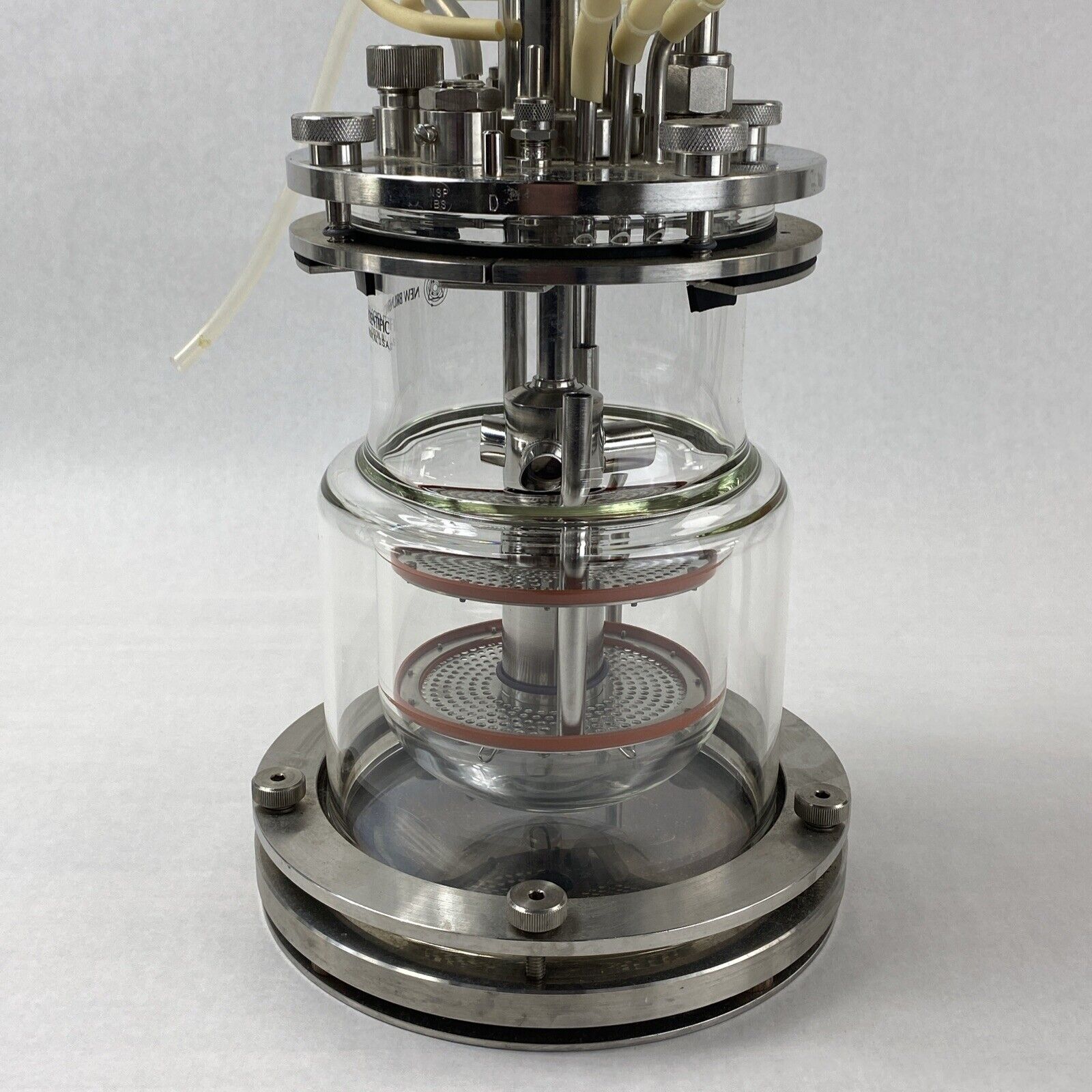 New Brunswick Scientific C842 Glass Jacketed Vessel Bioreactor