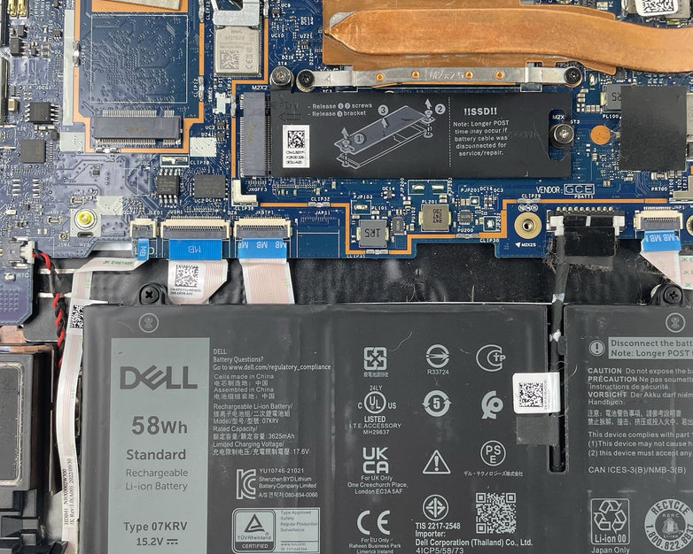 Dell Latitude 7430 14" i7-1265U 4.15 GHz 16 GB RAM No SSD/OS/AC