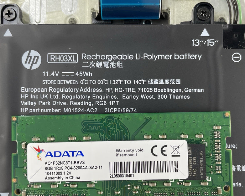 HP ProBook 455 G8 15.6" AMD Ryzen 5 5600U 2.30 GHz 8 GB RAM No SSD/OS/AC/Batt