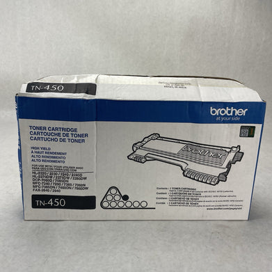 Brother TN450 TN-450 Black Toner Cartridge