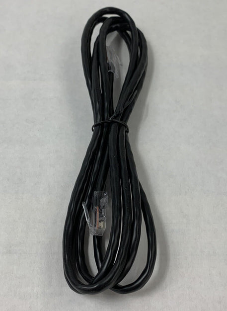 Unbranded RJ-45 Ethernet Cable Black 6 Ft (Lot of 4)