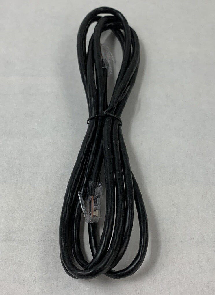 Unbranded RJ-45 Ethernet Cable Black 6 Ft (Lot of 4)
