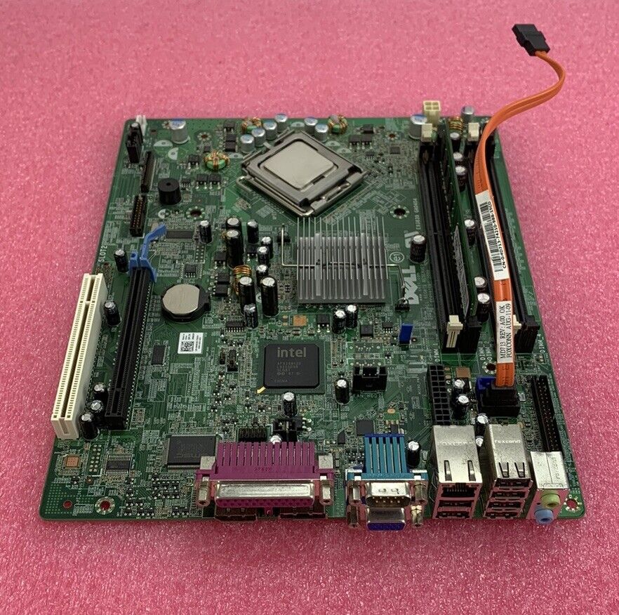 Dell Optiplex 760 M863N Motherboard Intel Core 2 Duo E7500 2.93GHz 2GB RAM