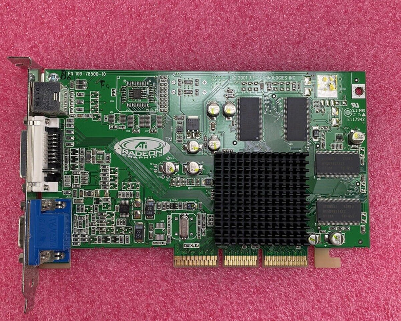 ATI Radeon RV100 SD32M 32MB AGP Graphics Card