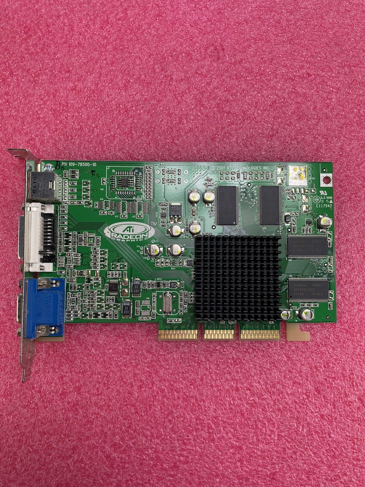 ATI Radeon RV100 SD32M 32MB AGP Graphics Card