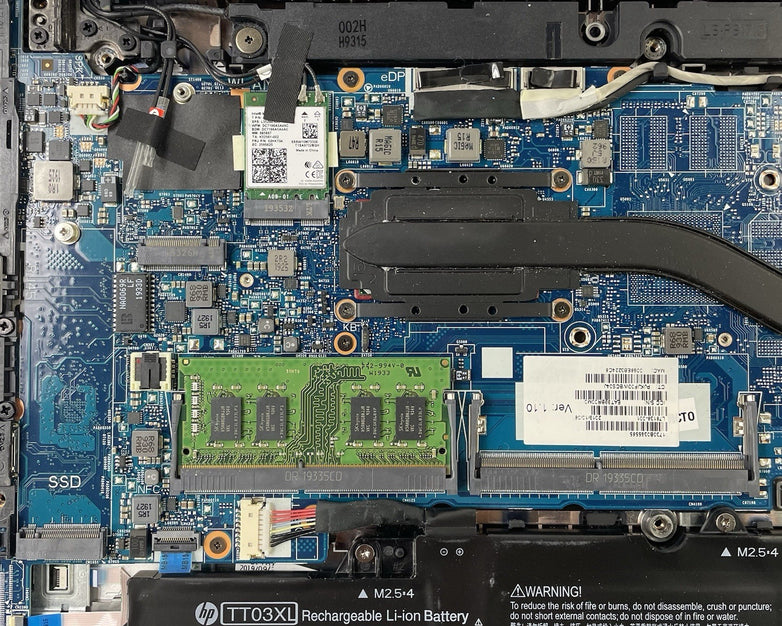 HP EliteBook 850 G6 15.6" i5-8365U 1.60 GHz 8 GB RAM No SSD/OS/AC