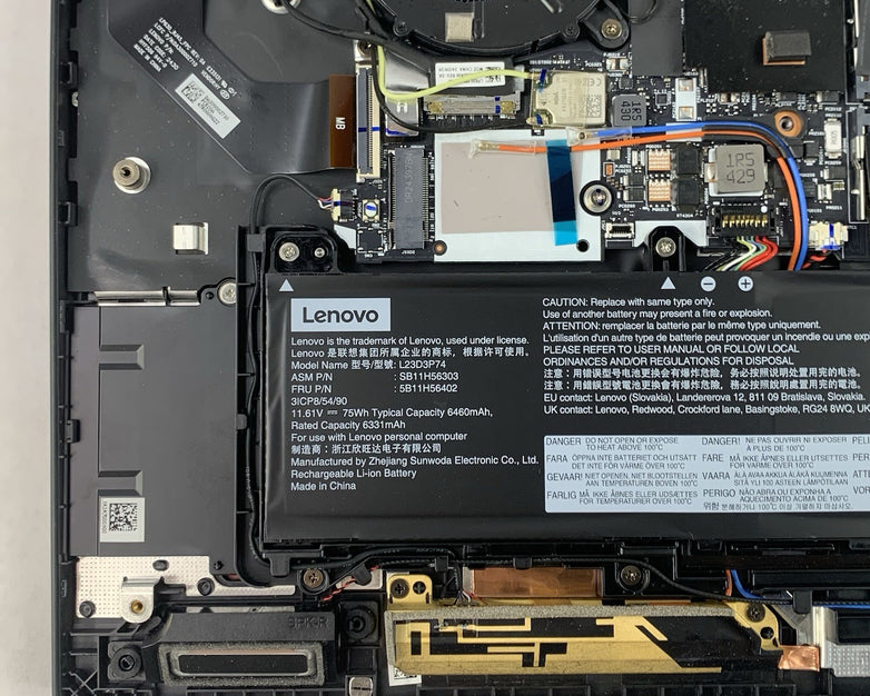 Lenovo ThinkPad P16s Gen3 Ultra 7 155H 1.4 GHz 32 GB RAM Heat Spots No OS/SSD/AC