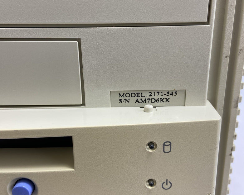 IBM Aptiva E-Series 545 MT Intel Pentium II 450MHz 96MB RAM No HDD No OS