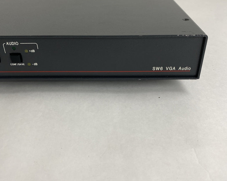 Extron SW6 VGA Audio Switch Tested