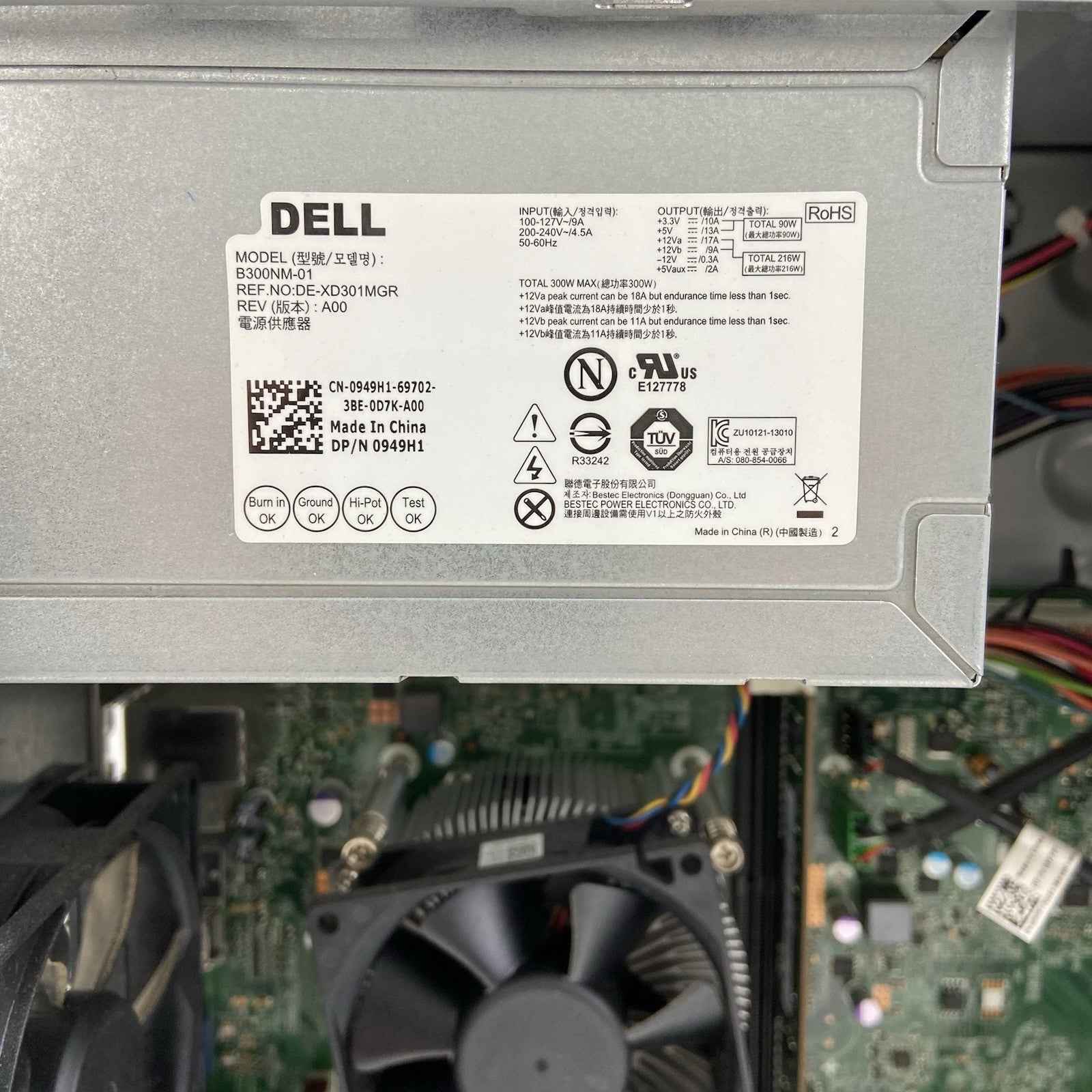 Dell Inspiron 3847 MT Intel Core i5-4440 3.1GHz 4GB RAM No HDD No OS10