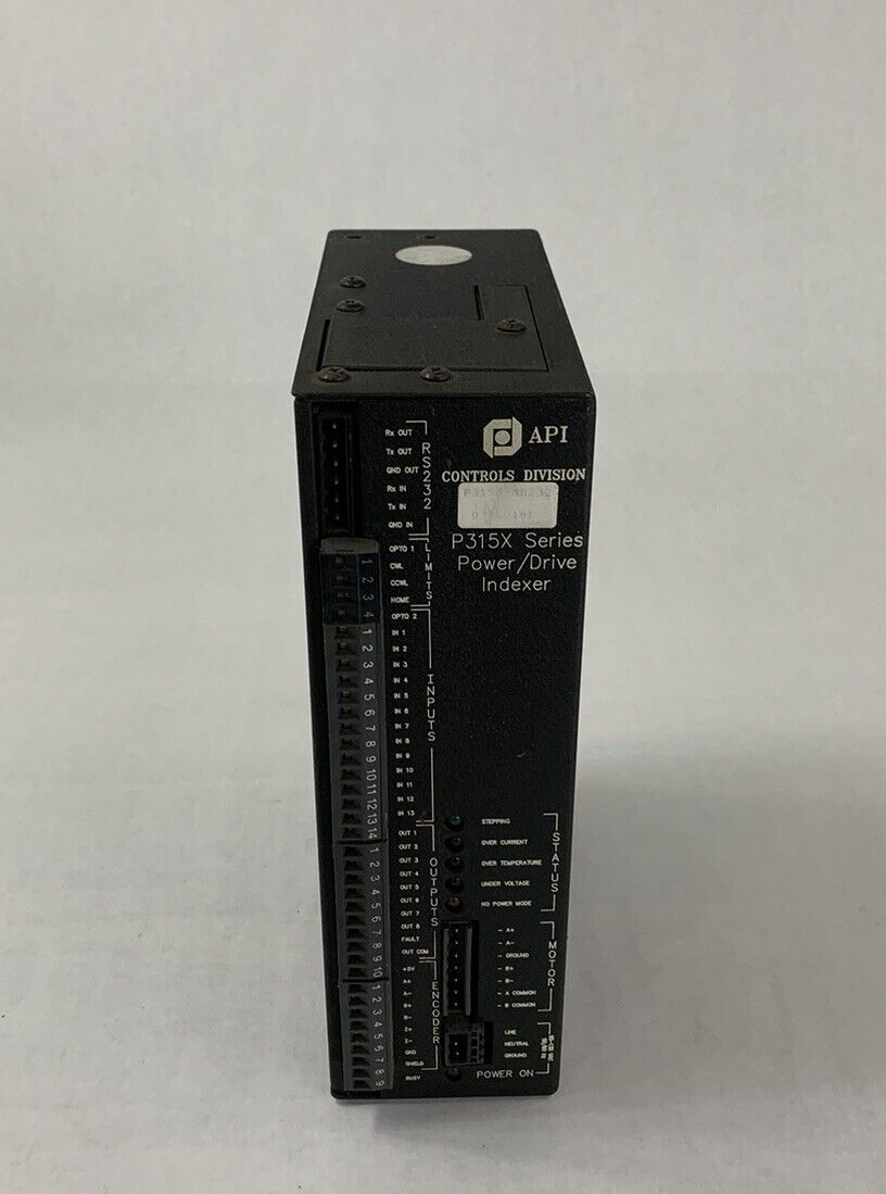 API P315X Power/Drive Indexer 95-132VAC 50/60Hz