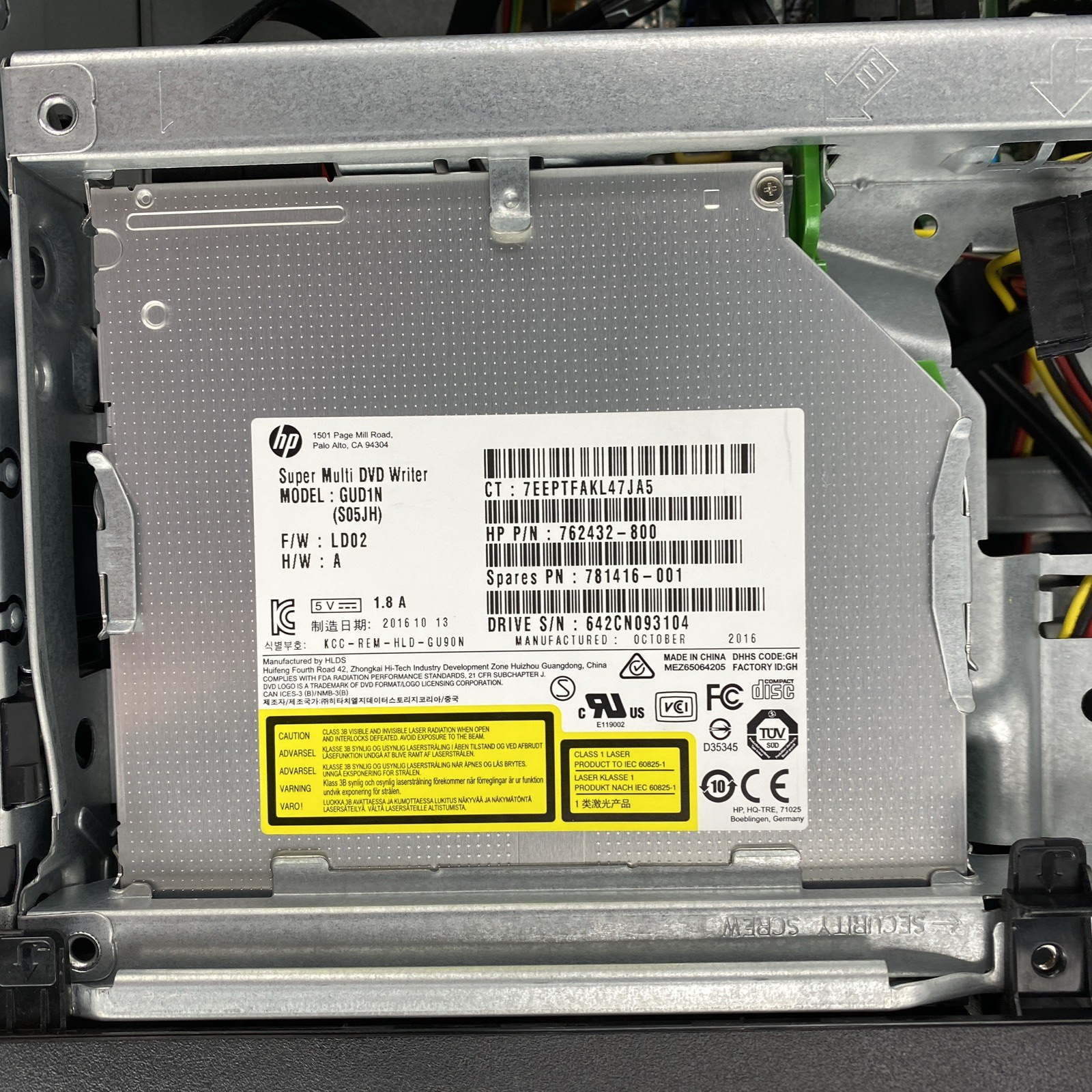HP ProDesk 600 G2 SFF Intel Core i5-6500 3.20GHz 8GB RAM No HDD No OS