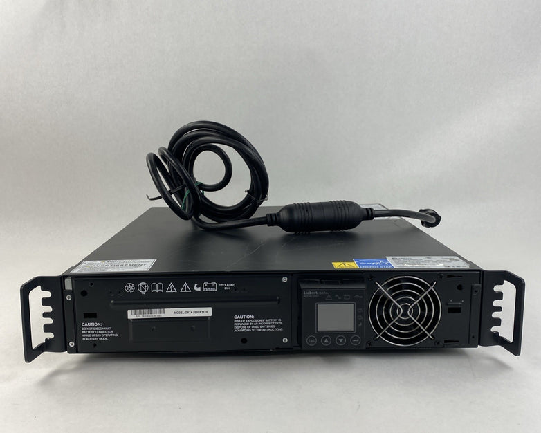 Libert Vertiv GXT4-2000RT120 UPS 120V AC Tested - No Batteries