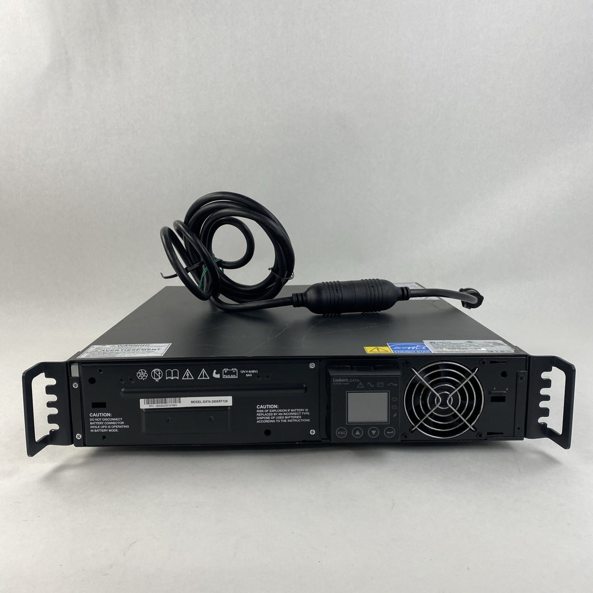 Libert Vertiv GXT4-2000RT120 UPS 120V AC Tested - No Batteries7