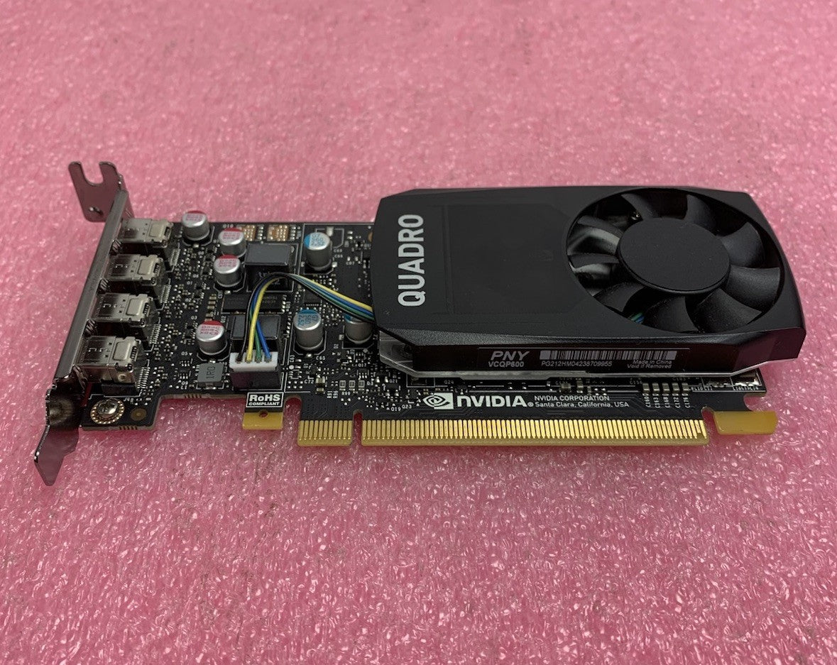 Nvidia Quadro P600 VCQP600 2GB Low Profile Video Graphics Card1