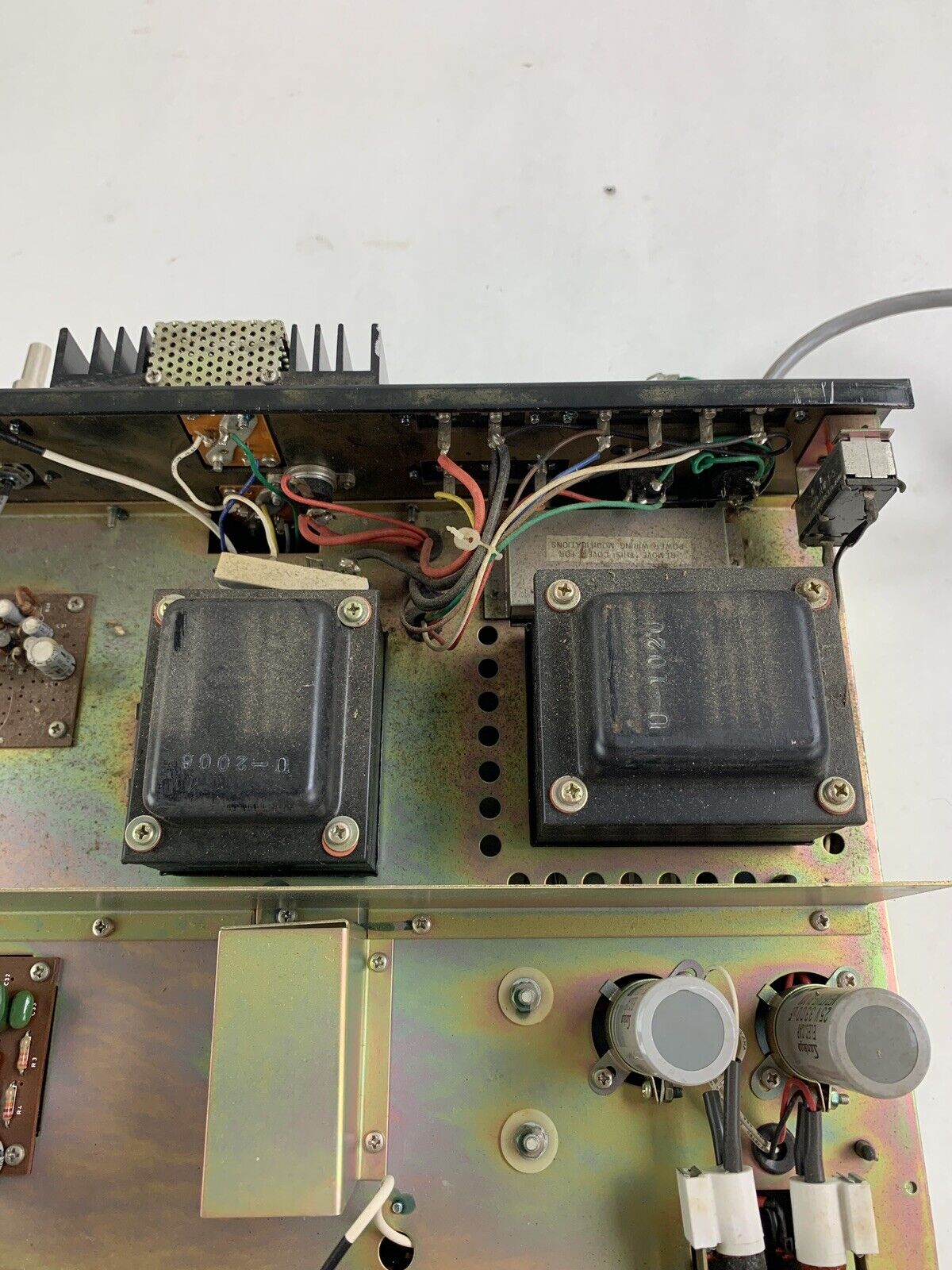 Fanon Power Plus 35 Solid State Amp Channel Mixer No Power For Parts and Repair