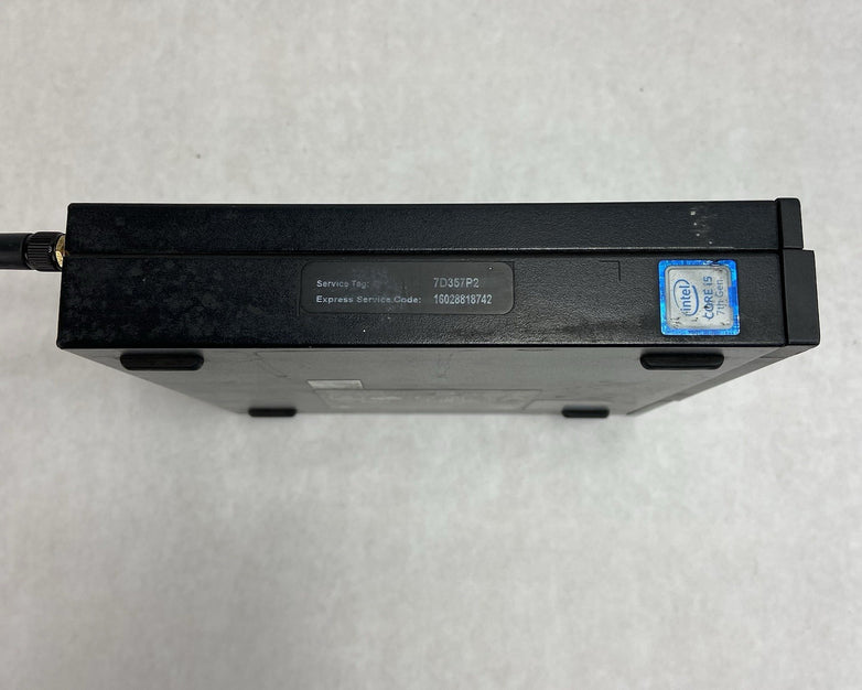 Dell Optiplex 3060 Micro Intel Core i5-7500T 2.7GHz 8GB RAM w/AC No HDD/OS