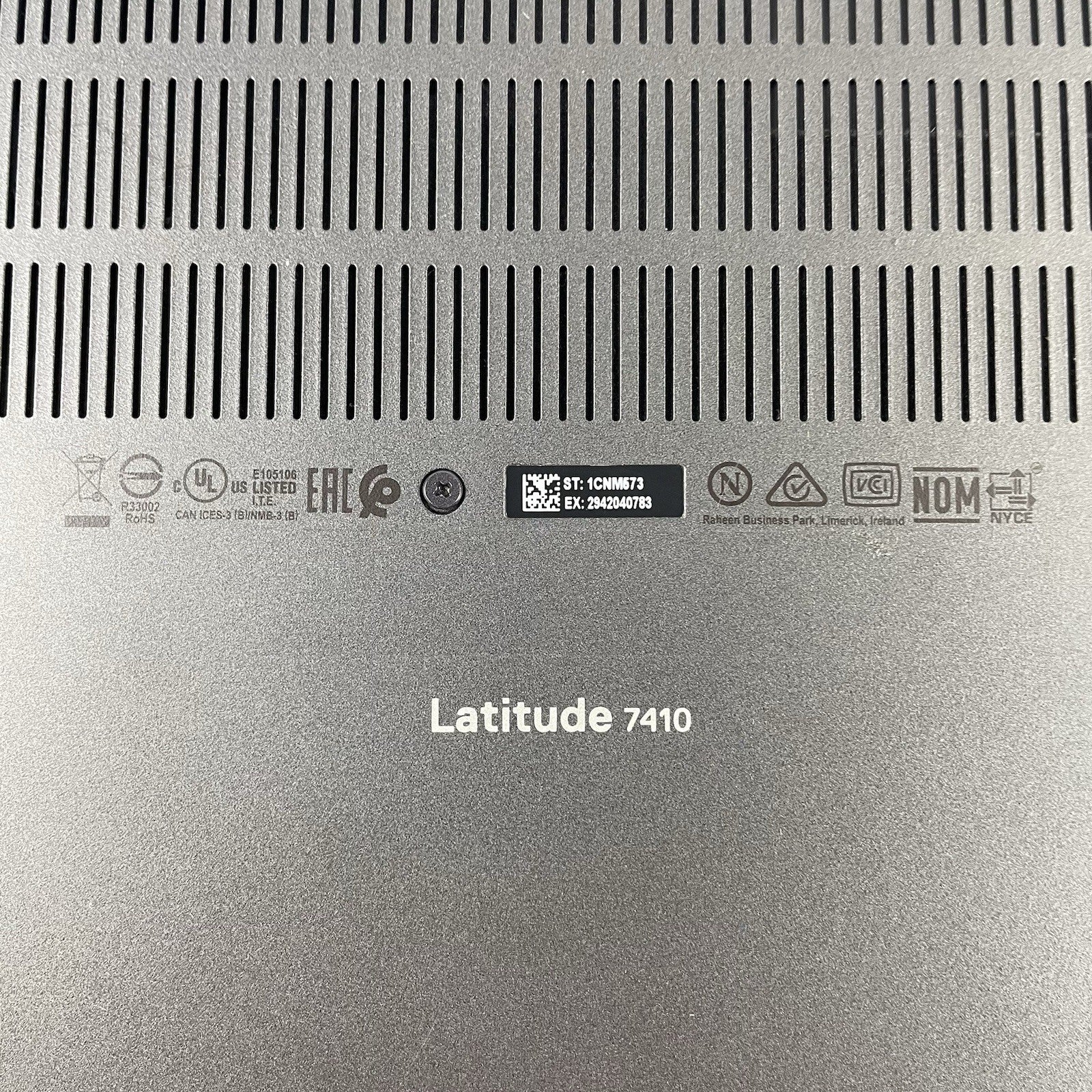Dell Latitude 7410 14" i7-10610U 1.80 GHz 16 GB RAM No SSD/OS/AC - READ15