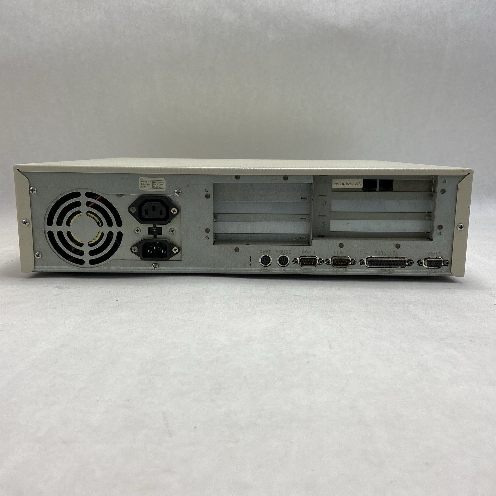 Tandy 425 SX DT Intel 80486SX + 487SX 25MHz 8MB RAM No HDD No OS Bad Batt Tested4