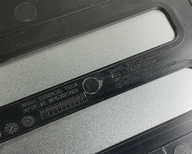 Alienware 17 R4 P31E001 2016 Keyboard Bottom Cover Only - No Screws