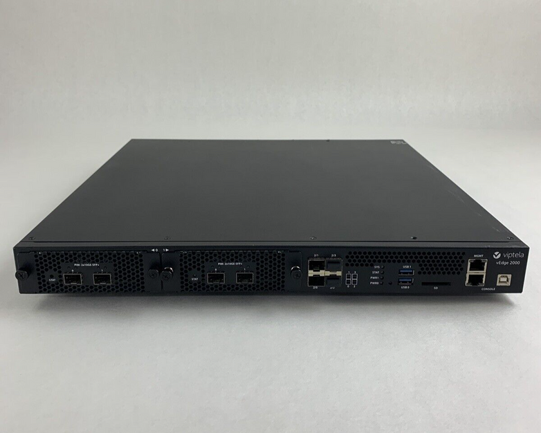 Viptela VEdge-2000-AC-K9 8 Port Gigabit  Ethernet Network Router Tested Reset