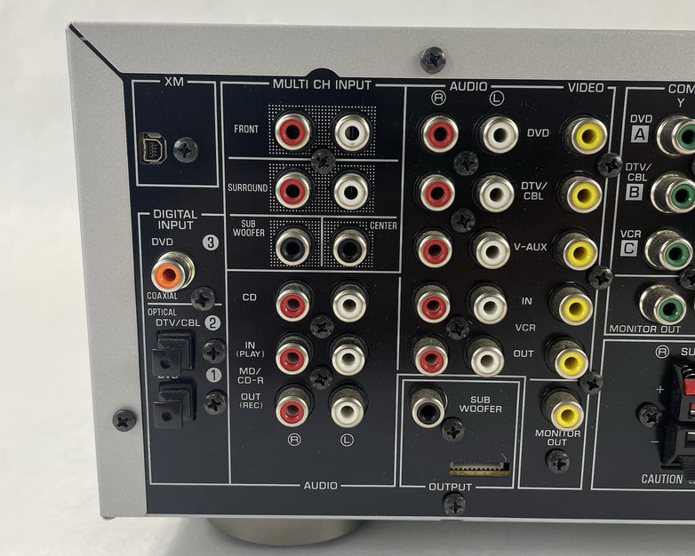 Yamaha HTR-5930 5.1 Channel Home Theater Audio Receiver No Remote For Parts