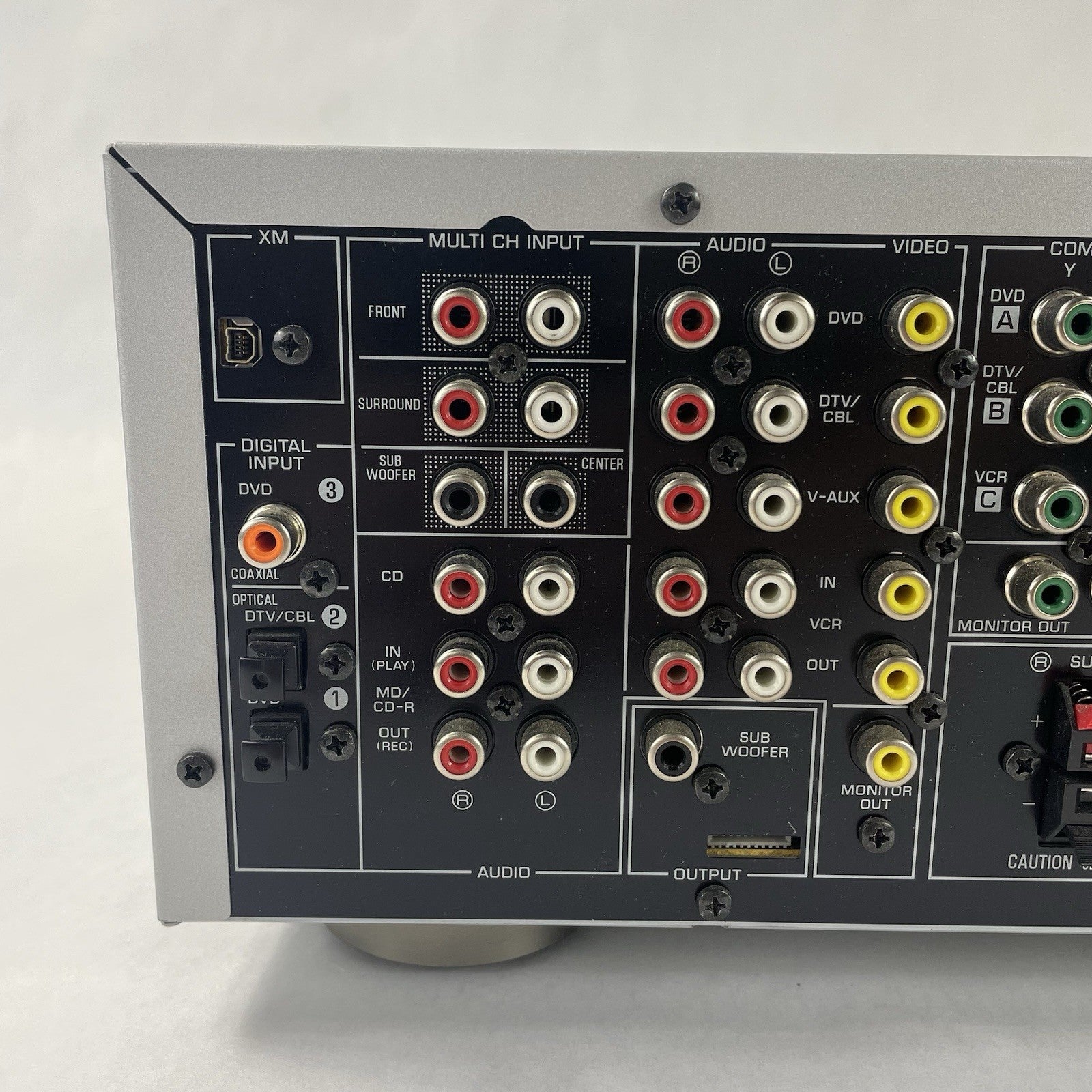 Yamaha HTR-5930 5.1 Channel Home Theater Audio Receiver No Remote For Parts