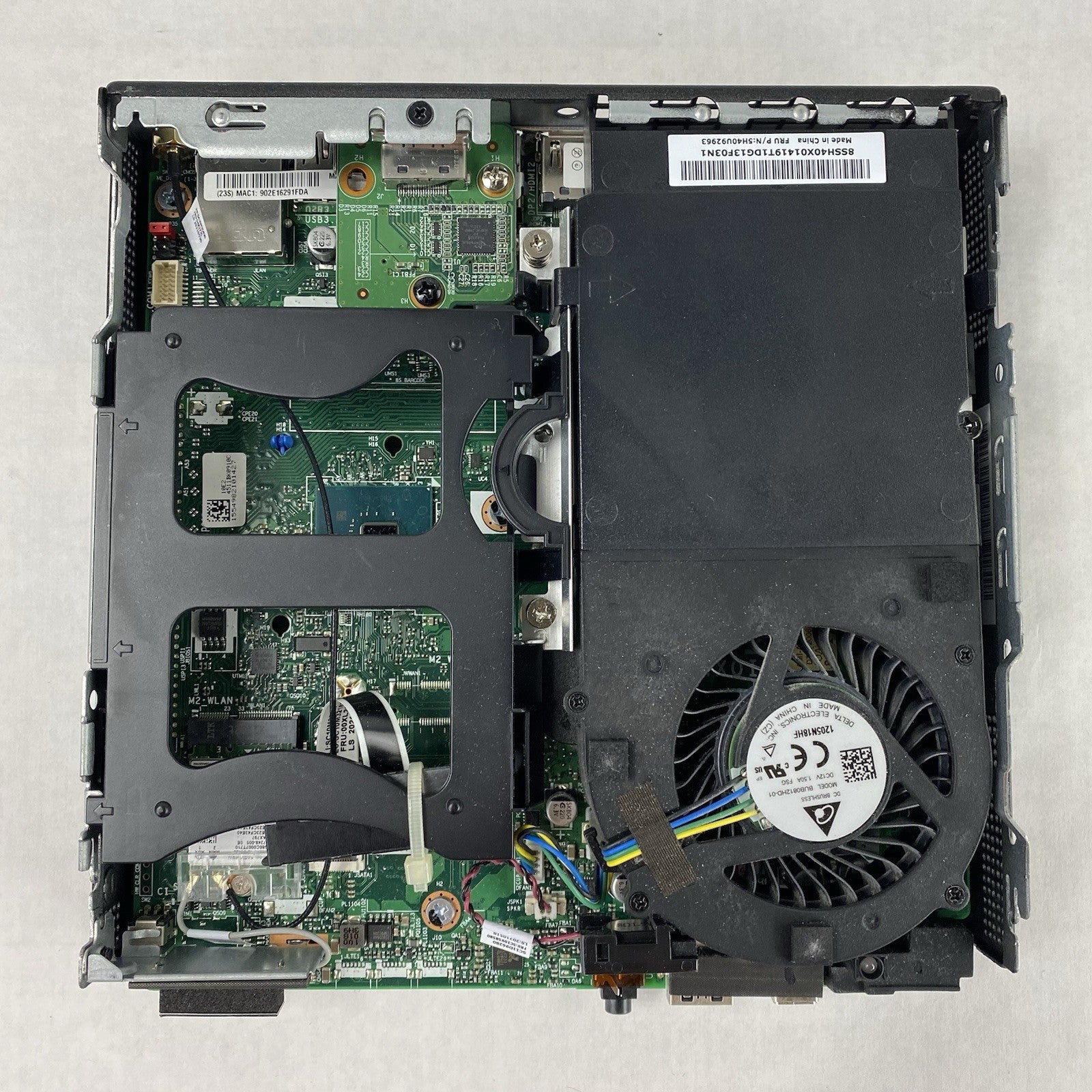 Lenovo ThinkCentre M70q Intel i5-10500T 2.3GHz 16GB RAM No HDD OS Power Cord