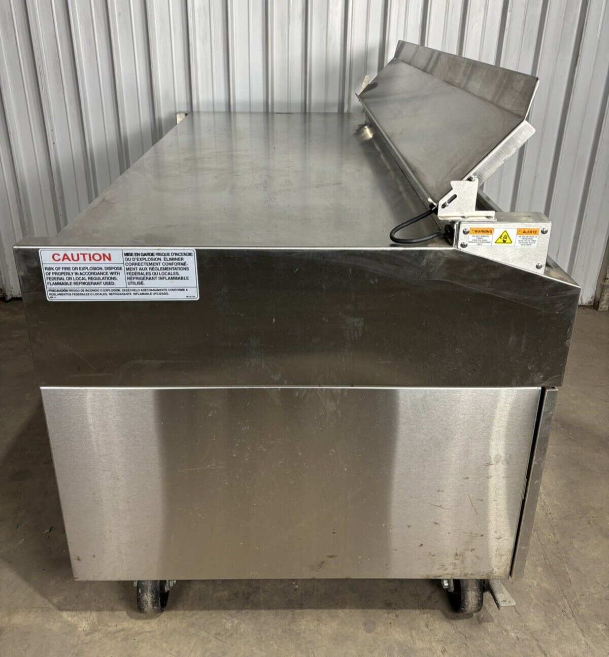 Randell FX-1-290 One Drawer Refrigerator Freezer Chef Base Prep Table 115V Cools