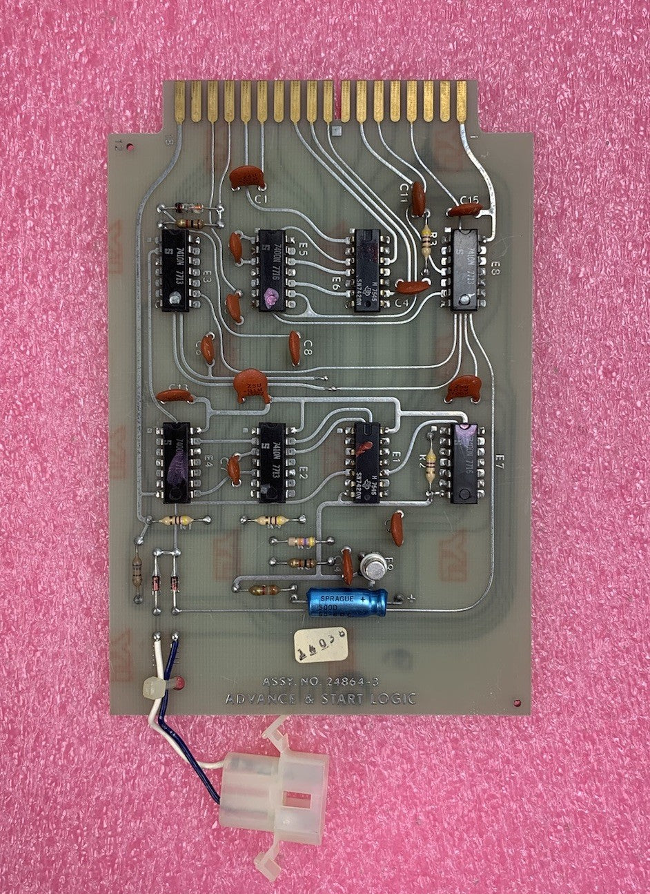 MSI Advance & Start Logic 14038 Assy No 24864-3 Card