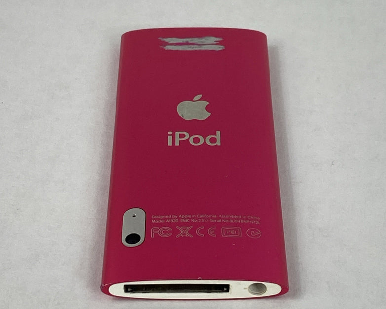 Apple iPod Nano 5th Gen A1320 8GB Pink Version 1.0.2