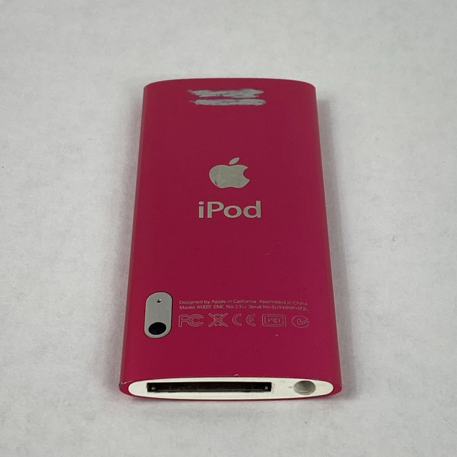 Apple iPod Nano 5th Gen A1320 8GB Pink Version 1.0.212