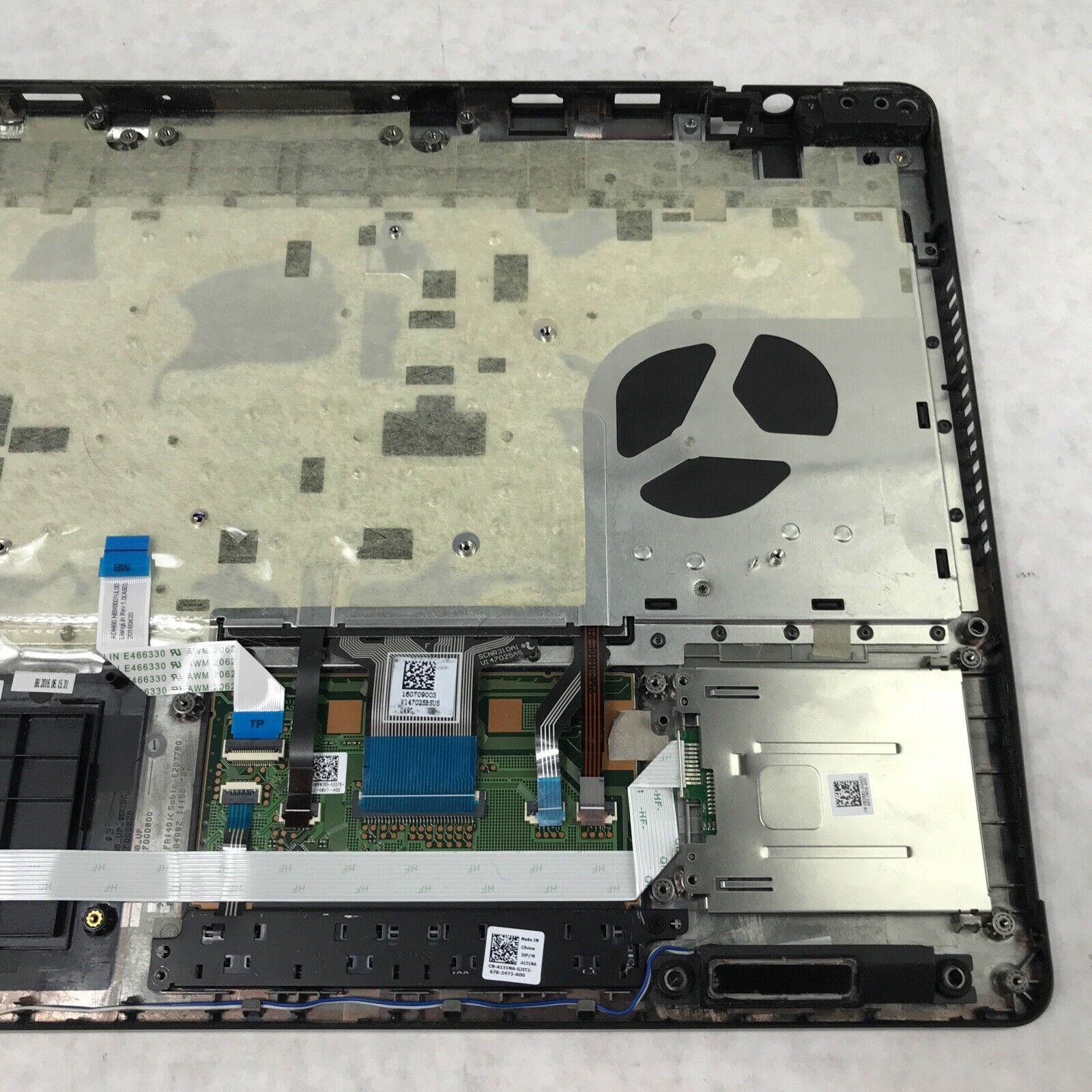 Dell A151N6 Latitude 5570 Palmrest Touchpad BIC03 A151N6 w/ Keyboard FP37Y